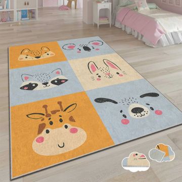 Covor, ALHO ÇHL-12A , 120x180 cm, Poliester, Multicolor la reducere