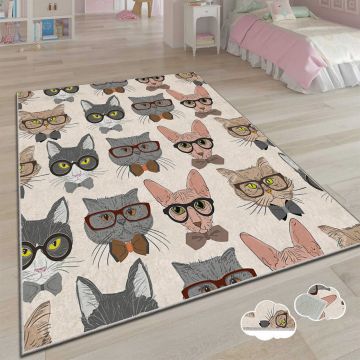 Covor, csbrghl-410, 160x230 cm, Poliester, Multicolor la reducere