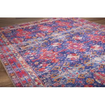 Covor de hol, Blues Chenille AL 340 , 75x150 cm, Poliester , Multicolor