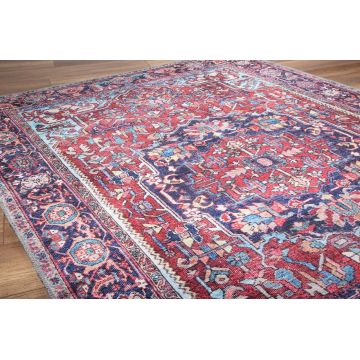 Covor de hol, Claret Red AL 352 , 75x150 cm, Poliester , Multicolor ieftin