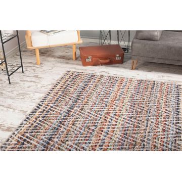 Covor de hol, Dorian Chenille AL 260, 75x150 cm, Poliester , Multicolor