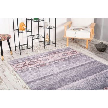 Covor de hol, Funk Chenille, 75x150 cm, Poliester , Multicolor