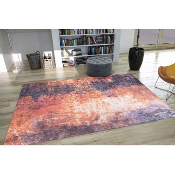 Covor de hol, Funk Chenille, 75x150 cm, Poliester , Multicolor