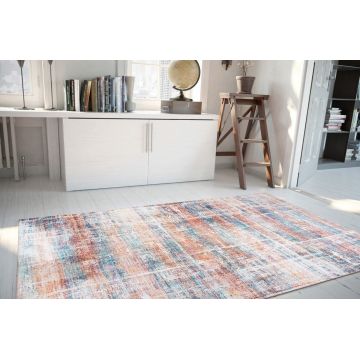 Covor de hol, Funk Chenille AL 214 , 75x150 cm, Poliester , Multicolor