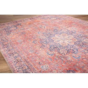 Covor de hol, Red AL 370 , 75x150 cm, Poliester , Multicolor ieftin