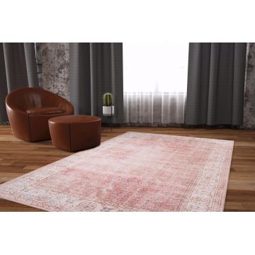 Covor de hol, Rustic AL 185 , 75x150 cm, Poliester , Multicolor