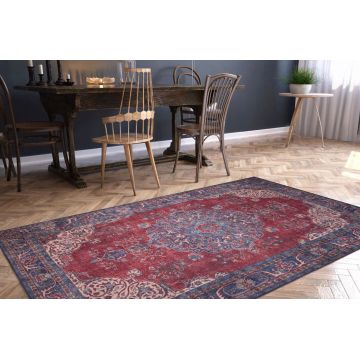 Covor de hol, Rustic AL 88 , 75x150 cm, Poliester , Multicolor