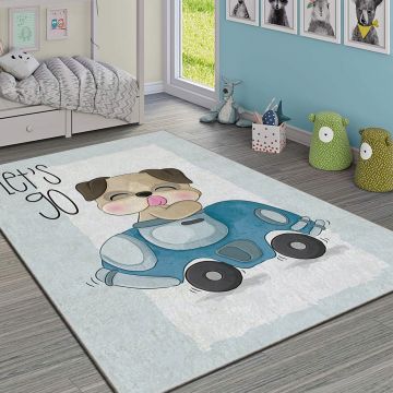 Covor, HMI KDC-49, 160x230 cm, Poliester, Multicolor la reducere