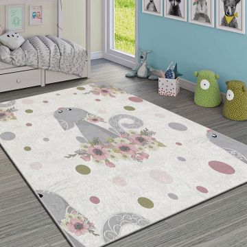 Covor, HMI KDC-51, 160x230 cm, Poliester, Multicolor la reducere
