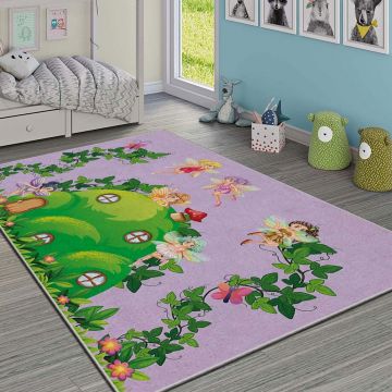 Covor, HMI KDC-55, 160x230 cm, Poliester, Multicolor la reducere