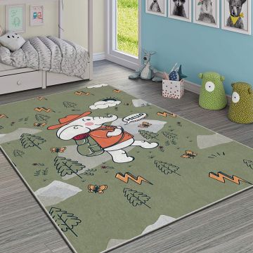 Covor, HMI KDC-61, 160x230 cm, Poliester, Multicolor la reducere