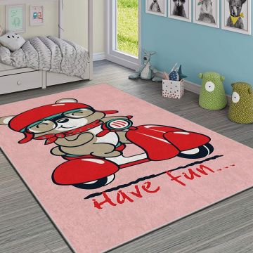 Covor, HMI KDC-73, 160x230 cm, Poliester, Multicolor la reducere