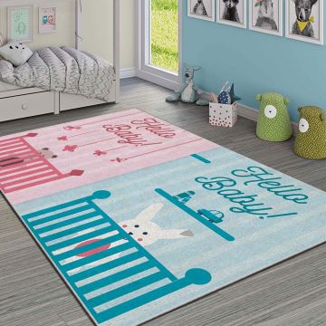 Covor, HMI KDC-91, 120x180 cm, Poliester, Multicolor ieftin
