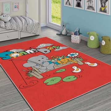 Covor, HMI KDC-92, 120x180 cm, Poliester, Multicolor ieftin