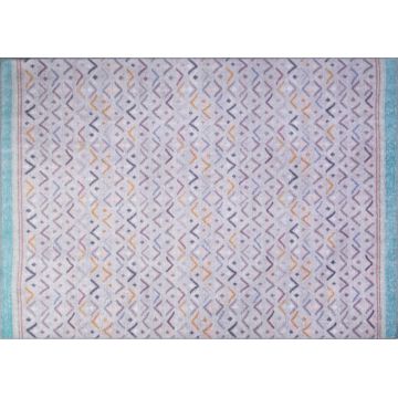 Covor de hol, Funk Chenille, 75x230 cm, Poliester , Multicolor