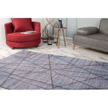 Covor de hol, Funk Chenille, 75x230 cm, Poliester , Multicolor