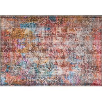 Covor de hol, Fusion Chenille, 75x150 cm, Poliester , Multicolor