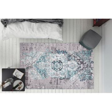 Covor de hol, Fusion Chenille, 75x230 cm, Poliester , Multicolor