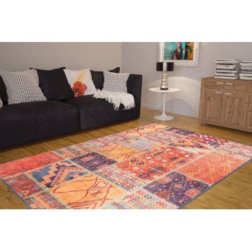 Covor de hol, Jazz Chenille AL 332 , 75x150 cm, Poliester , Multicolor