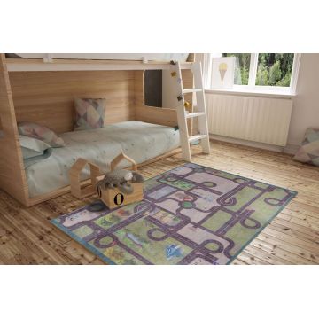 Covor, minor Chenille, 75x150 cm, Poliester , Multicolor