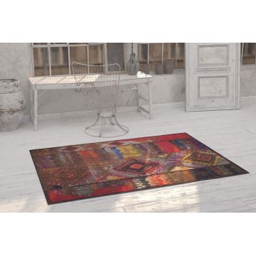 Covor de hol, Soul Chenille, 75x150 cm, Poliester , Multicolor