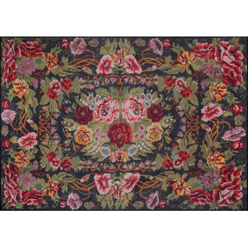 Covor de hol, Soul Chenille, 75x150 cm, Poliester , Multicolor