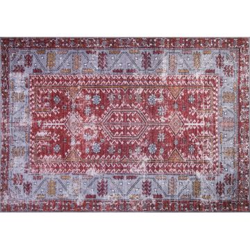 Covor de hol, Soul Chenille, 75x230 cm, Poliester , Multicolor