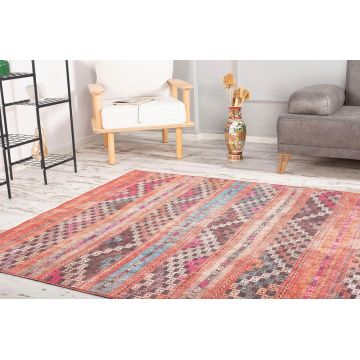 Covor de hol, Soul Chenille AL 226 , 75x150 cm, Poliester , Multicolor