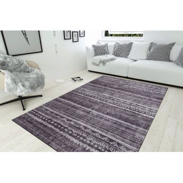 Covor, Funk Chenille, 140x190 cm, Poliester , Multicolor