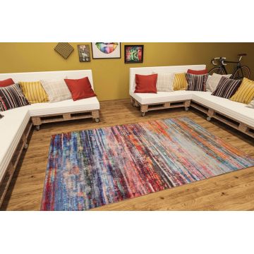 Covor, Funk Chenille, 140x190 cm, Poliester , Multicolor