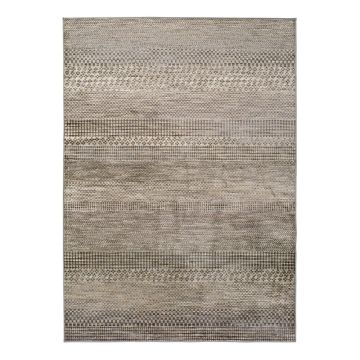 Covor din viscoză Universal Belga Grey, 140 x 200 cm, gri