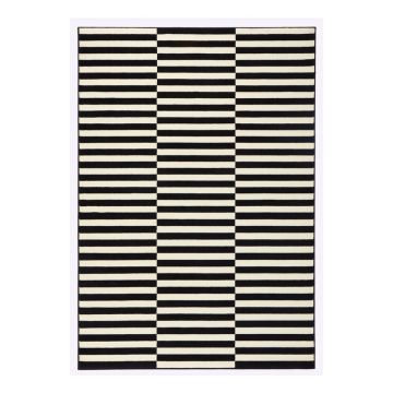 Covor Hanse Home Gloria Panel, 120x170 cm, negru-alb ieftin