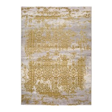 Covor Universal Arabela Gold, 140 x 200 cm, gri - auriu ieftin