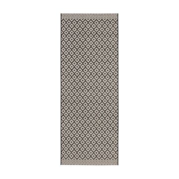 Covor Zala Living Minnia, 76 x 200 cm, negru-bej