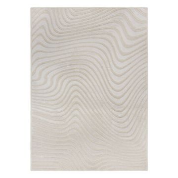 Covor bej din lână 200x290 cm Channel – Flair Rugs