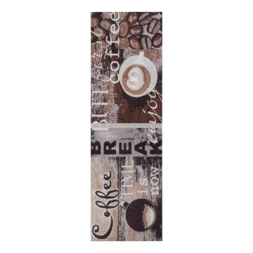 Covor maro de tip traversă 50x150 cm Enjoy Coffee Break – Hanse Home