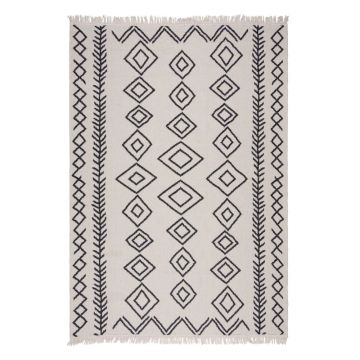 Covor negru-alb 120x170 cm Edie – Flair Rugs