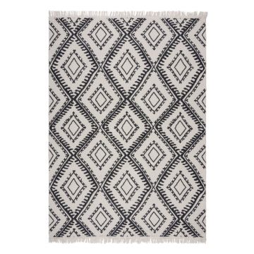 Covor negru-alb 160x230 cm Alix – Flair Rugs ieftin