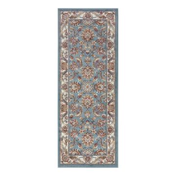 Covor verde deschis/crem de tip traversă 80x240 cm Orient Reni – Hanse Home