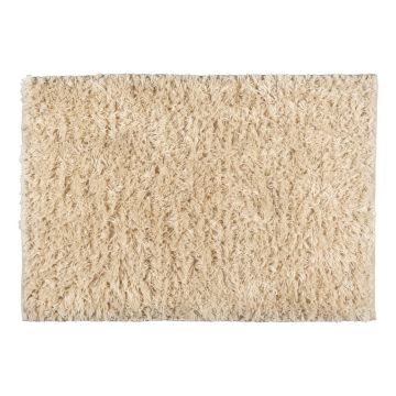 Covoraș de baie bej din material textil 60x90 cm Lanas – Wenko