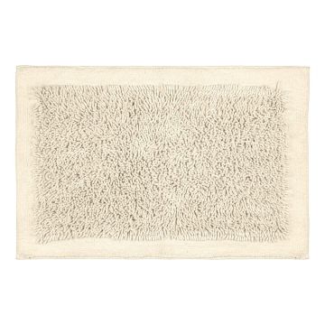 Covoraș de baie crem din material textil 60x90 cm Sidyma – Wenko