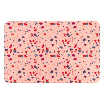 Covoraș de baie roz deschis 39x60 cm Terrazzo – Artsy Doormats