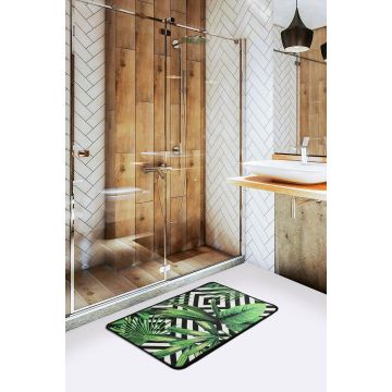 Covoraș de baie, Verde, 60x40 cm