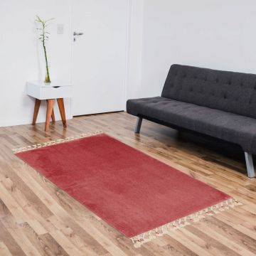 Covor (100 x 120), Alanur Home, 1608, Acril, Fucsia