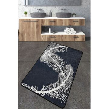 Covoras de baie, L'essentiel Maison, Alisan, 70x120 cm, Multicolor