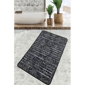 Covoras de baie, L'essentiel Maison, Asara, 70x120 cm, Poliester, Multicolor