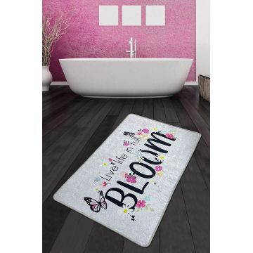 Covoras de baie, L'essentiel Maison, Bloom Djt (80 x 100), 80x100 cm, Multicolor