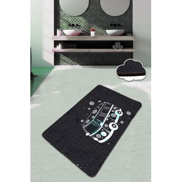 Covoras de baie, L'essentiel Maison, Bus (80 x 100), 80x100 cm, Poliester, Multicolor
