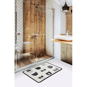 Covoras de baie, L'essentiel Maison, Cutie (40 x 60), 40x60 cm, Multicolor