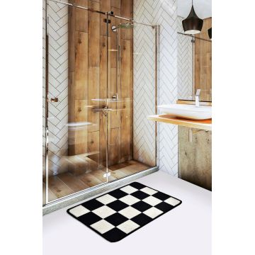 Covoras de baie, L'essentiel Maison, Dama (40 x 60), 40x60 cm, Multicolor